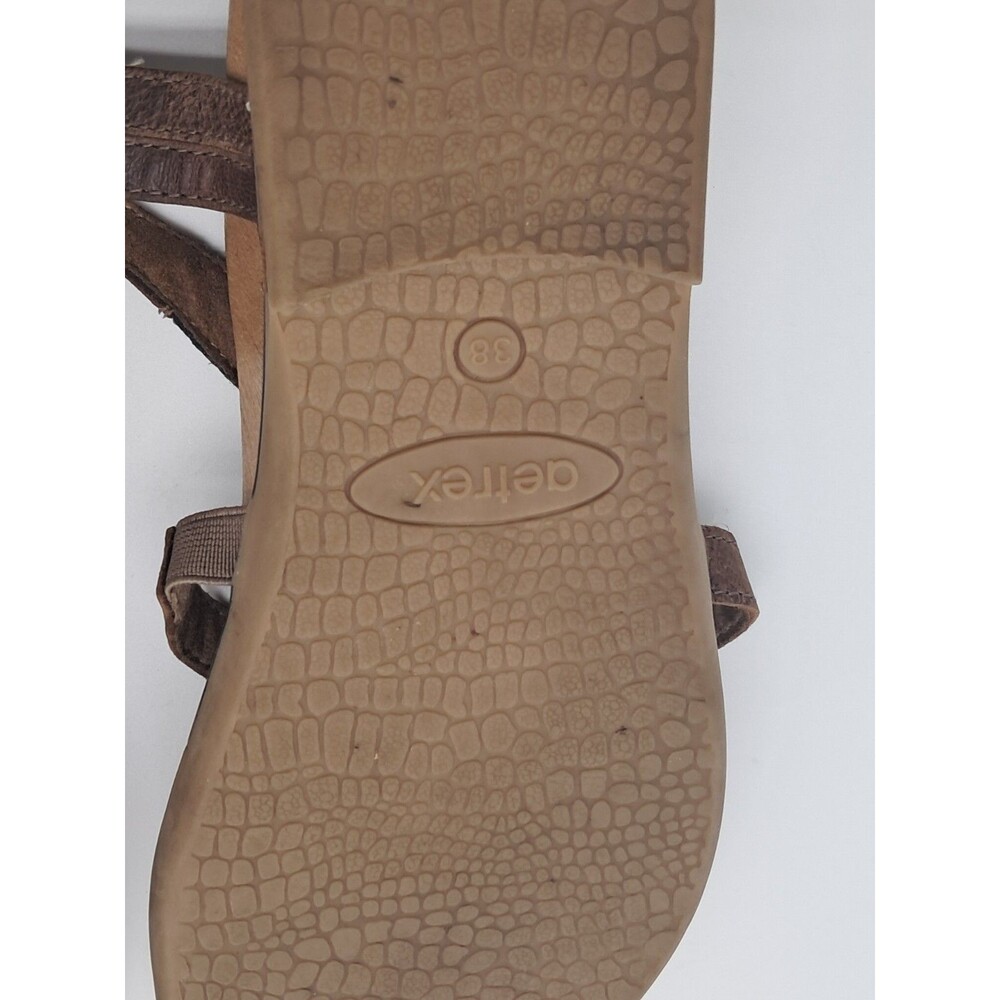 Aetrex Sandals Women's Size 38 Sheila Strappy Thong Sandals - Picture 6 of 7
